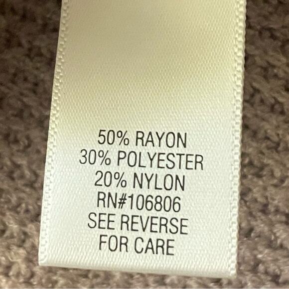 NWT Croft & Barrow women's turtleneck sweater shirt top heather size large L
B5 - Picture 4 of 5